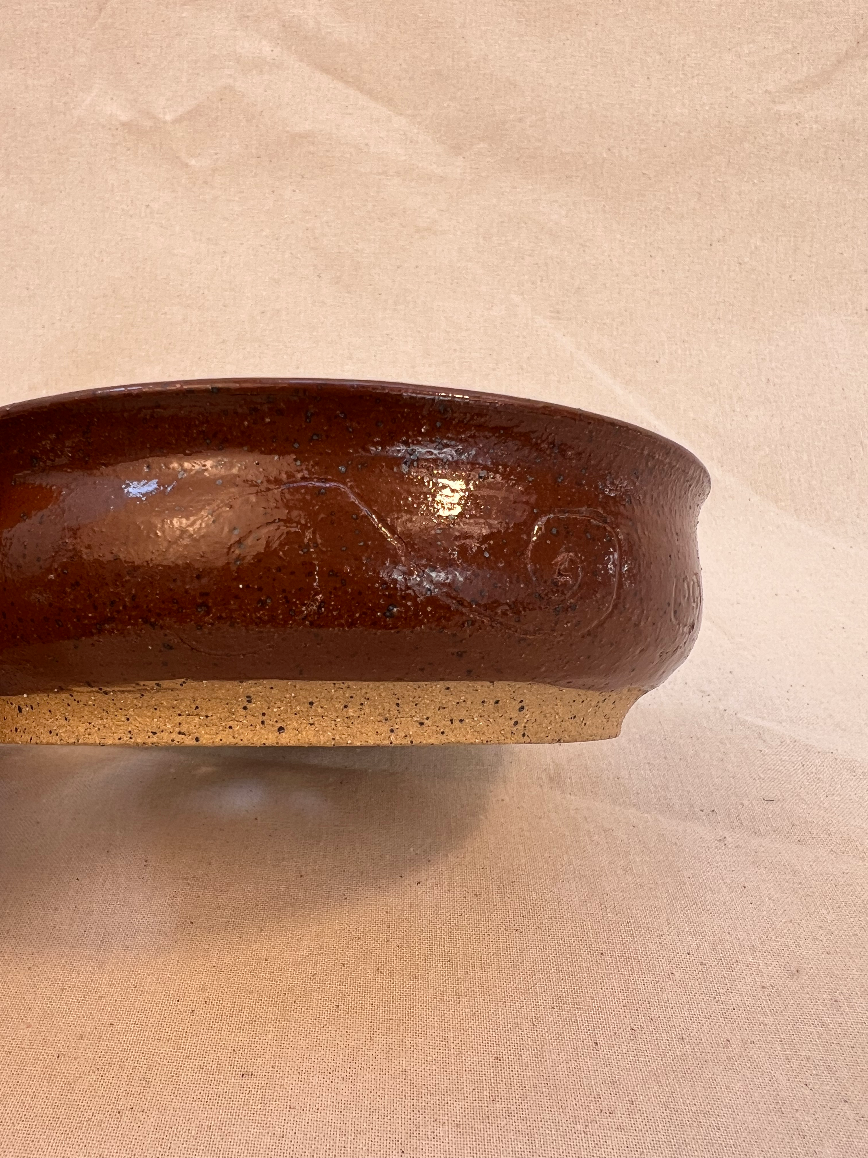 carved plant saucer image 2